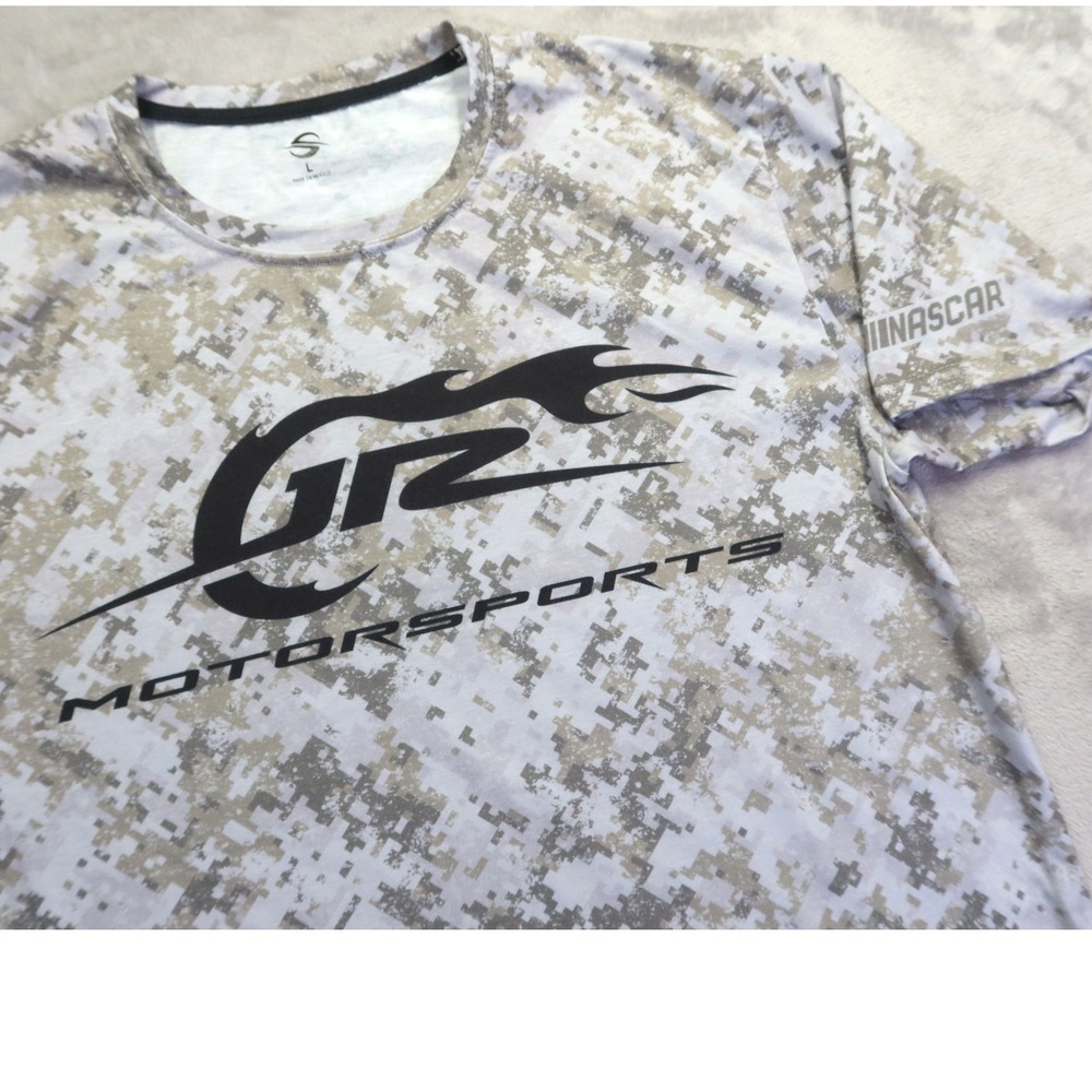 JR Motorsports‎ NASCAR Men's L Digital Camo Performance T-Shirt Earnhardt Jr.